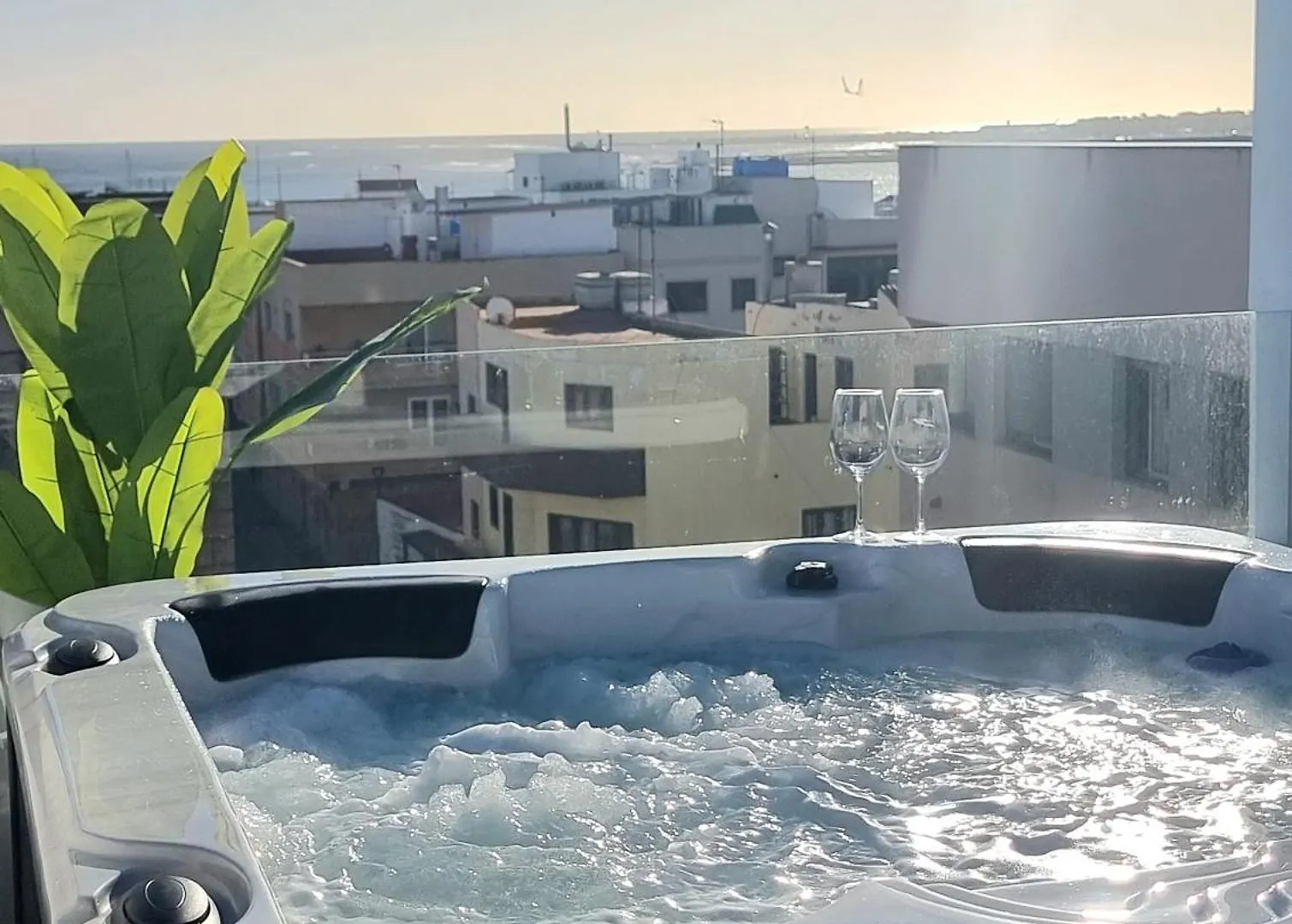 Luxury Penthouse Valentin With Jacuzzi Daire Corralejo